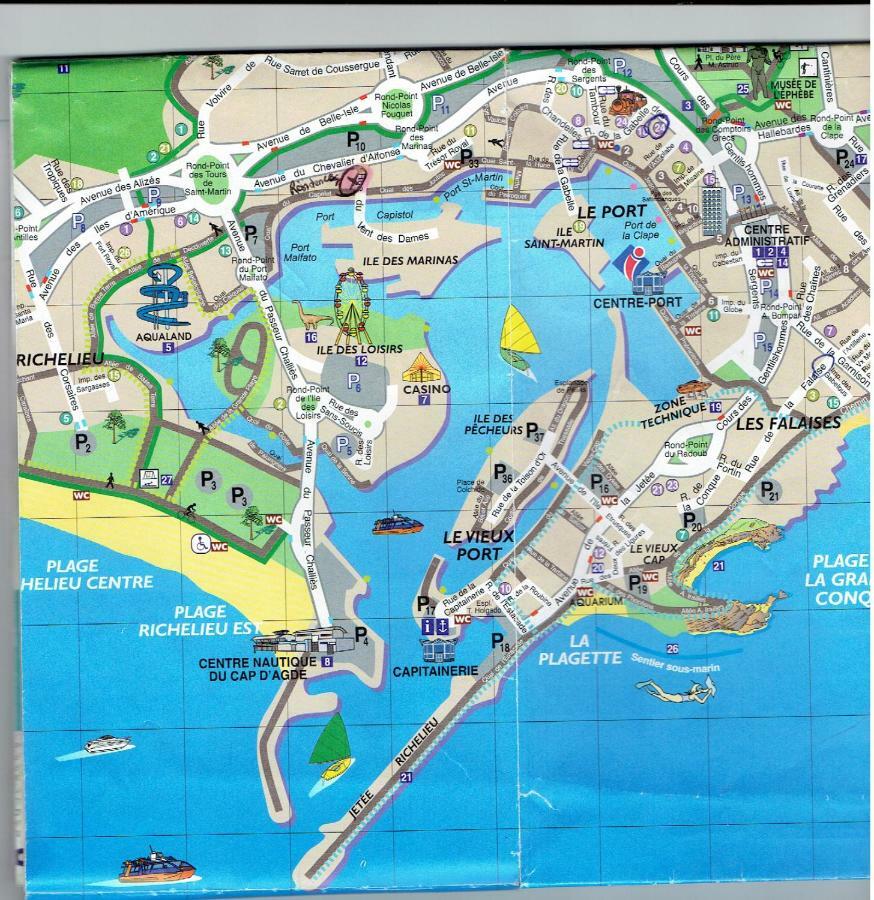 Appartement Cap D'Agde 2 Pieces - 4 Personnes Екстериор снимка